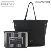 Displayed Item Louis Vuitton Monogram Neverfull Inside Out Mm Tote Bag Noir M119