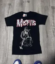 VTG 00s NWT Misfits Legacy of Brutality Double Sided T Shirt Size Small