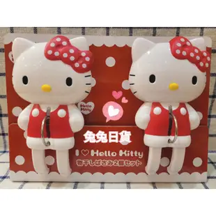 ❤兔兔日貨❤日本進口 hello kitty 超大 夾子 曬衣夾 立體夾子 棉被夾 造型夾 點點 蝴蝶結 復古 絕版