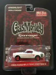 GREENLIGHT Hollywood - GAS MONKEY - 1965 Ford Mustang Fastback - 1:64
