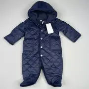 Ralph Lauren Baby 3M Navy Snowsuit Bunting