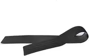 Mikinona Collision Tape Flexible Rubber Strip for Vehicle Trunk Protection Fit Bumper Guard Durable Lightweight Prevents Scratches and Dents Black