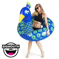 在飛比找momo購物網優惠-【Big Mouth】造型游泳圈(孔雀)