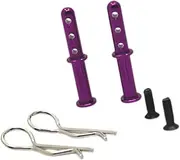 TTETTZ Precision RC Body Post Mounts for 1/12 1/14 Truck Models, Violet