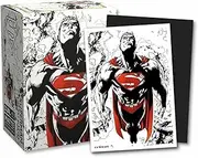 Arcane Tinmen Dragon Shield Superman Core Matte Art Sleeves, Red/White Variant (Box of 100)