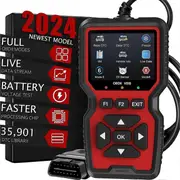 2024 Newest V519 OBD2 Scanner Live Data Professional Mechanic OBDII Diagnostic Code Reader Tool For Check Engine Light