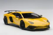for AUTOART for Lamborghini for Aventador for LP750-4 for SV Yellow 1:18 Model