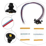 OO HO Scale LED Ceiling Lamp Posts for Model Train Layouts and Dioramas