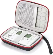 Hard Travel Case for Korg TM-50 / TM-60BK Tuner Metronome and Clip on Microphon
