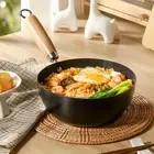Hand-forged Iron Pot Saucepan Cooking Omelette Pans Wok Gas Induction Cooker