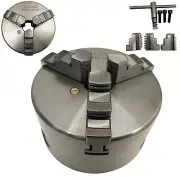 K11-100 4-inch three-jaw Self-centering Mechanical Chuck Reversible Lathe Chuck