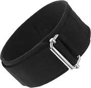 Lumbar Brace Support Belt for Weight Training Breathable Lower Back Support for Men & Women Adjustable Waist Protector for Squats & Deadlifts Size Black