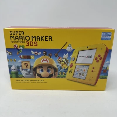 Nintendo 2DS Console Super Mario Maker Edition Handheld Console - NEW!