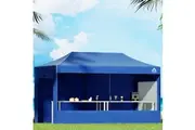 Instahut Gazebo 3x6 Pop Up Marquee Folding Tent Wedding Gazebos Camping Outdoor Shade Canopy Blue
