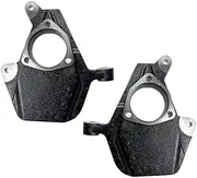 2Pcs 2" Front Drop Lowering Spindles Fit For 1999-2007 Chevy Silverado GMC Sierra 1500 For 1999-2006 GMC Yukon Tahoe For 2002 2003 2004 2005 2006 Cadillac Escalade Suburban 2WD 4WD AWD