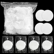 (1000 Pcs) Kheoxusa Individually Wrapped Cotton,Individually Wrapped Cotton Pads,Individually Wrapped Cotton Rounds,Cotton Pads for Face Individual Wrap,Hotel Personal Care Kit Individual Packed-Round