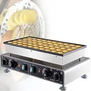 Mini Waffle Maker, Waffle Iron with Non Stick Plates, Pancake Maker, 50 Holes Rapid Heating Non Stick Electric Muffin Machine Waffle Maker