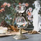 Large Hourglass Timer 60 Minute Sand Clock, Rotating Embossed Sand Timer Vintage
