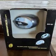 Blue flame Ergonomic Illuminated Mouse- New & Sealed In Box