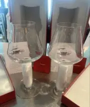 Complete Baccarat Wine Glass Chateau Set Of 2