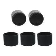 1.5" 39mm Round Chair Leg Tips Caps Pads Floor Furniture Table Protector 5pcs