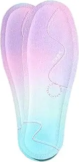 [Generic] Sole Inserts Men | Cooling Breathable Flat Feet Insoles,Foot Health Care Supplies for Hiking Boots Cycling Tennis Sports Dress Shoes Basketball Walking