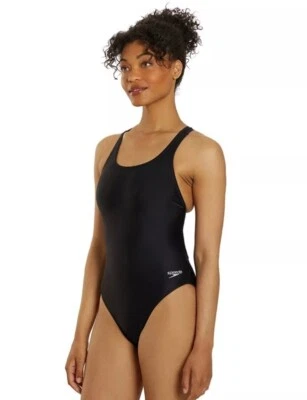 Speedo Pro LT Women's One-Piece Swimsuit - Black, Size 30