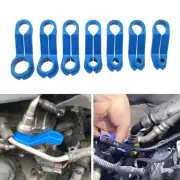 7Pcs Blue Car AC Line Disconnect Tool Fuel Line Removal Tools Kits Accessories (for: Honda)