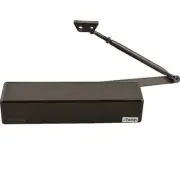 S. Parker Parker Hannifin 900BCDUR Adjustable Door Closer Dark brown