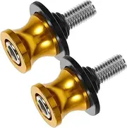 Sturdy Iron Motorcycle Swing Arm Stand Screws Easy Installation Compatible