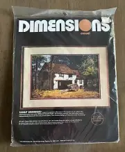 VTG Dimensions Sunlit Barnyard Crewel Embroidery Kit Sealed 1986