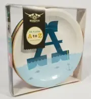 Magpie A to Z Alphabet Paper Plates Birthday Party Kids Toddlers 26 ct.