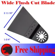 Wide Flush Cut Oscillating Multi Tool Saw Blades For Fein Multlimaster Dremel