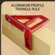 Triangle Ruler 3D Multi Angle Layout Square Protractor 45°/90° Measuring Ruler