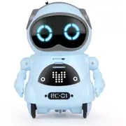 Pocket RC Robot for Kids Talking Interactive Dialogue Singing Dancing Telling Story Mini Robot Toy