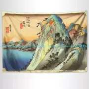 Utagawa (Ando) Hiroshige hakone Japanse art tapestry cloth poster at home decor