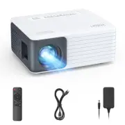Mini Projector, Portable Phone Projector 1080P Supported, 6000 Lumens Brightn...