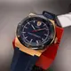 FERRARI 法拉利男錶 42mm 玫瑰金八角形精鋼錶殼 寶藍色簡約, 運動錶面款 FE00010