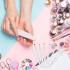 8pcs Gel Nail Brush UV Gel Extension Nail Art Tips Builder Brush Manicure Pen