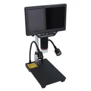 Electronic Digital Microscope 1080P HD 528X Magnifying Video 7in LED For Mob Fit