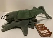 FOLKMANIS Folktails T2047 Glove Hand Puppet - Grasshopper 10" w/Tags NEW
