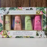 Crabtree & Evelyn Hand Lotion x4 Tubes Assorted Scents 0.9 oz each NEW