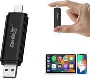 CarlinKit MINI5 Wireless CarPlay Adapter, Converts Your CarPlay Original Wired CarPlay into a Wireless System, More Compact and Easy to Store