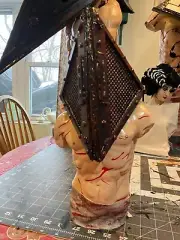 RED PYRAMID HEAD SILENT HILL STATUE FIGURE HORROR HALLOWEEN ZOMBIE PROP