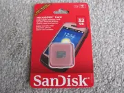 Brand New SanDisk 32GB Class 4 microSDHC Memory Card (SDSDQ-032G-A46)