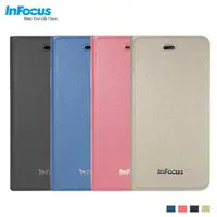 在飛比找PChome商店街優惠-鴻海 InFocus M510 原廠側掀皮套/保護手機/保護