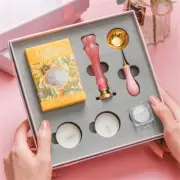 Removable Brass Sealing Stamp Head and Beads Set Sealing Wax Seal Stamp Set