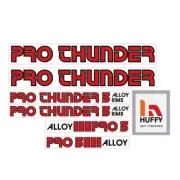 1980 Huffy Pro Thunder 3 BMX decal set