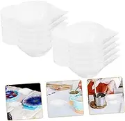 15pcs Silicone Cup Dispenser Resin Molds DIY Mixing Cups for Epoxy Casting Crystal Epoxy Mold DIY Supplies Easy to Use and Clean