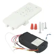 Enhanced Remote Range Ceiling Fan Light Remote Control Kit for Easy Adjustments